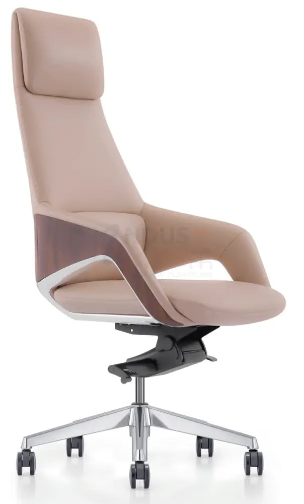Ensemble HIRAM – Fauteuil Président + 2 Chaises Visiteurs en Cuir 